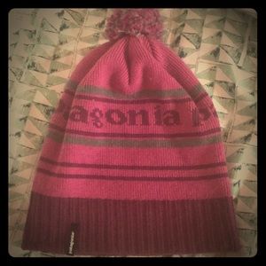 Patagonia Beanie Purple Stripe